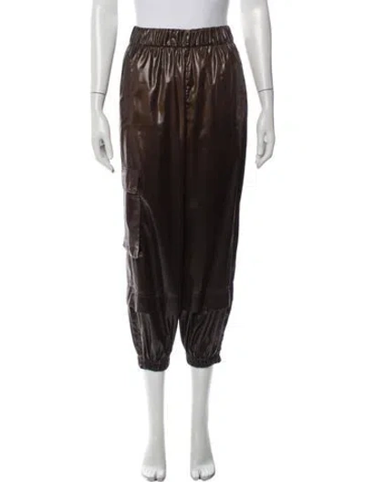 Pre-owned Tibi Pants In Brown