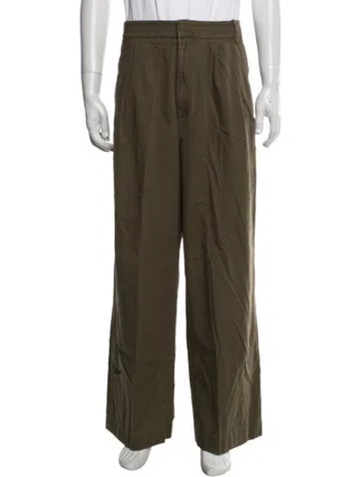 Pre-owned Tibi Pants In Green