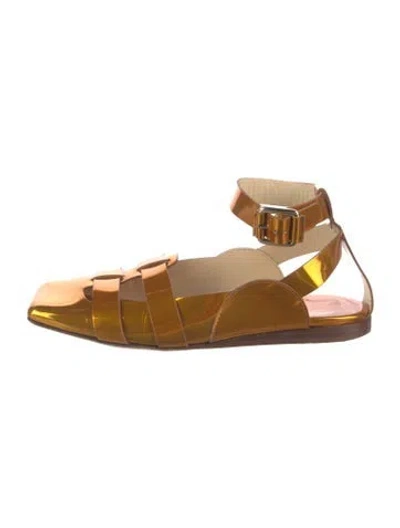 Pre-owned Tibi Patent Leather Flats