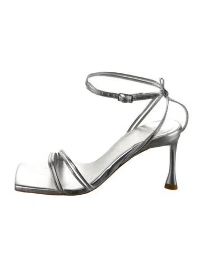 Pre-owned Tibi Patent Leather Sandals