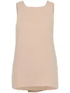 Tibi Pebble Sable Crepe Top