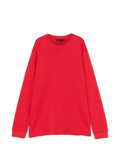 Tibi Perfect T-shirt In Red