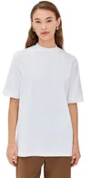 Tibi Perfect Unisex Tee White In White