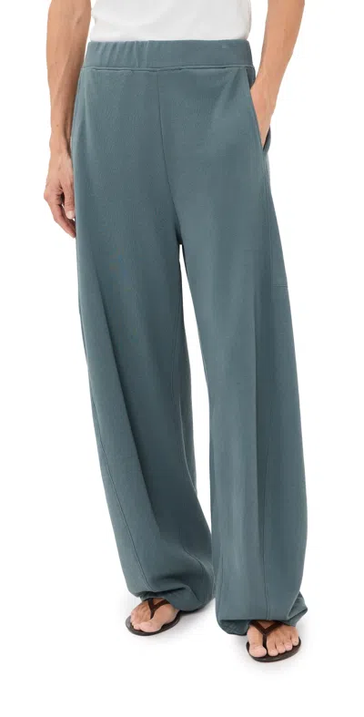 Tibi Petite Lightweight Winslow Sweatpants Blue Grey