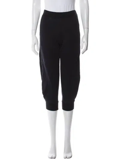 Pre-owned Tibi Pleated Accents Sweatpants In Blue