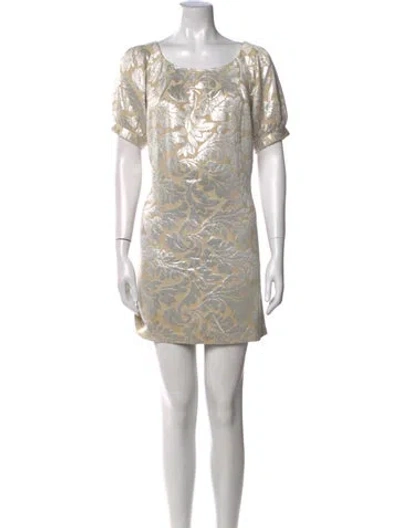 Pre-owned Tibi Printed Mini Dress