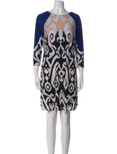 Pre-owned Tibi Printed Mini Dress