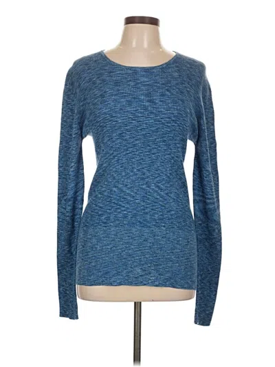 Pre-owned Tibi Pullover Sweater In Blue