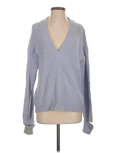 Pre-owned Tibi Pullover Sweater In Blue