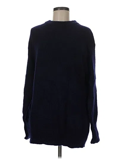 Pre-owned Tibi Pullover Sweater In Blue