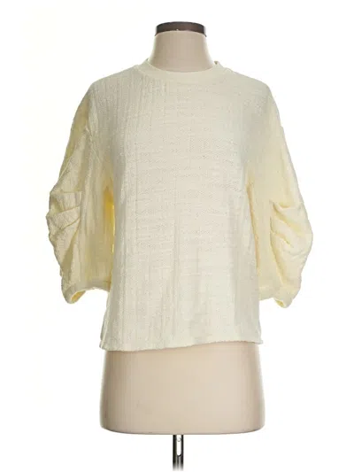 Pre-owned Tibi Pullover Sweater In White
