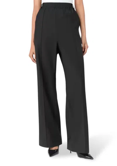 Tibi Recycled Tropical Wool Jules Trouser In Black