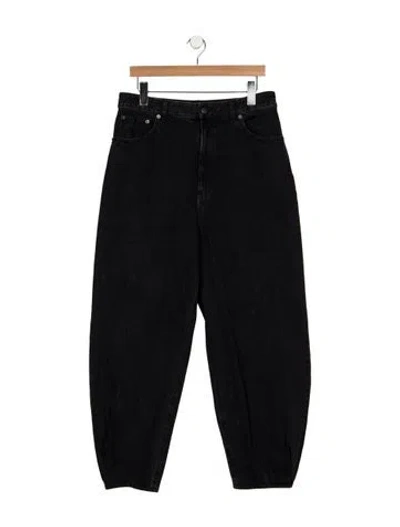 Pre-owned Tibi Relaxed Fit Jeans In Black