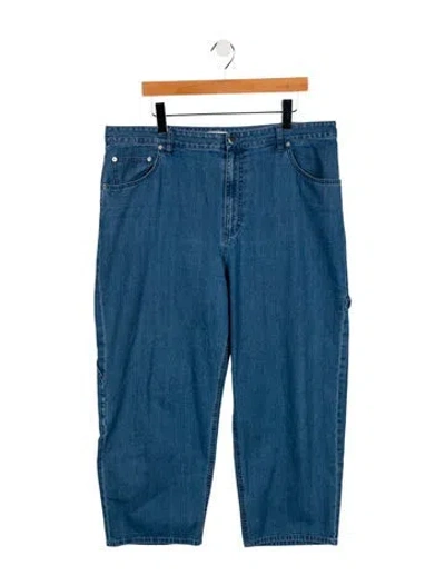 Pre-owned Tibi Relaxed Fit Jeans In Blue