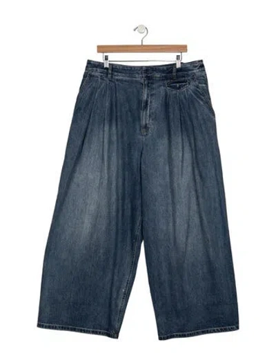 Pre-owned Tibi Relaxed Fit Jeans In Blue