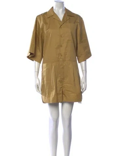 Pre-owned Tibi Romper In Yellow