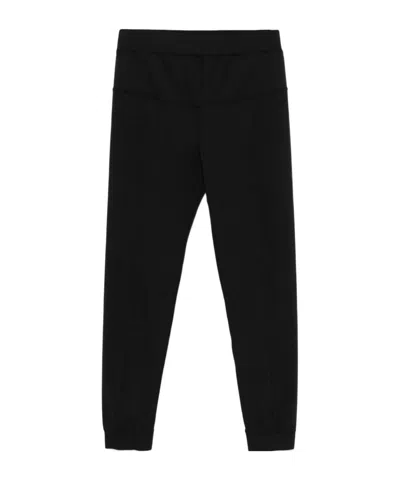 Tibi Scuba-jersey Leggings In Black