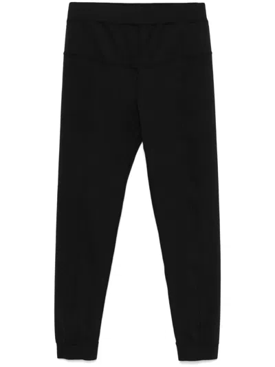 Tibi Scuba-jersey Leggings In Black