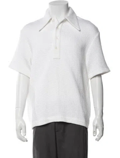 Pre-owned Tibi Short Sleeve Shirt W/ Tags In White
