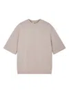 Tibi Short-sleeve T-shirt In Neutral