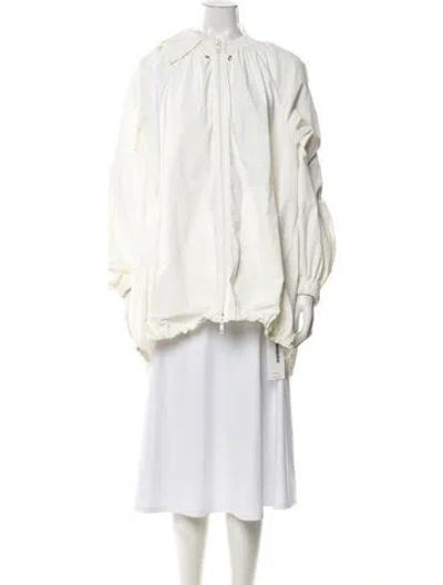 Pre-owned Tibi Silk Jacket In Neutrals