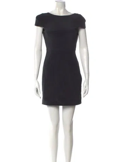 Pre-owned Tibi Silk Long Dress In Black