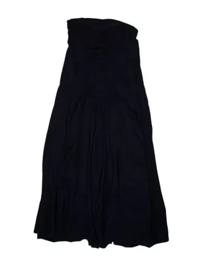 Pre-owned Tibi Silk Long Dress In Blue