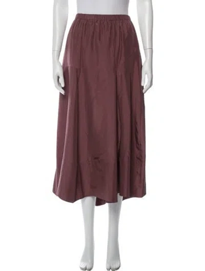 Pre-owned Tibi Silk Midi Length Skirt