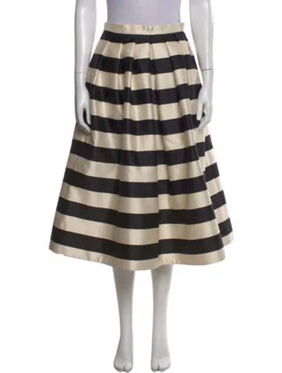 Pre-owned Tibi Silk Midi Length Skirt