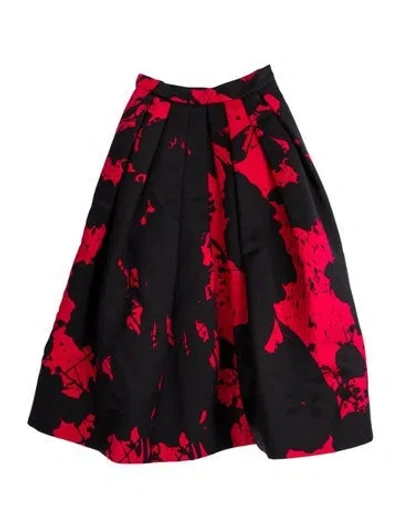 Pre-owned Tibi Silk Midi Length Skirt In Multi