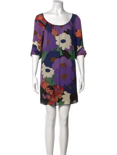 Pre-owned Tibi Silk Mini Dress