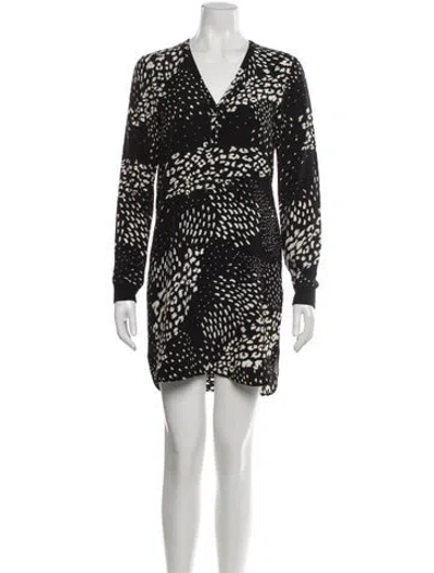 Pre-owned Tibi Silk Mini Dress In Multi