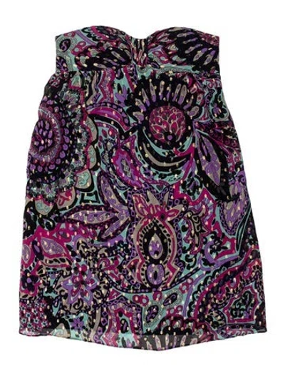 Pre-owned Tibi Silk Mini Dress In Multi