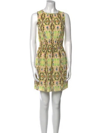 Pre-owned Tibi Silk Mini Dress In Pink