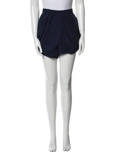 Pre-owned Tibi Silk Mini Shorts In Multi