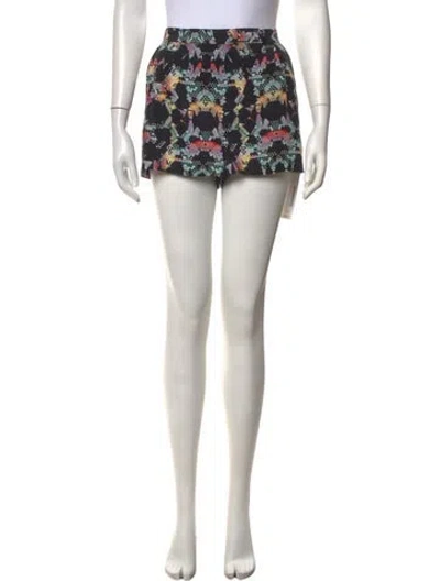 Pre-owned Tibi Silk Mini Shorts In White