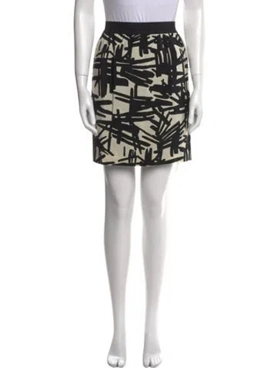 Pre-owned Tibi Silk Mini Skirt In Black