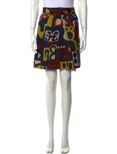 Pre-owned Tibi Silk Mini Skirt In Pink