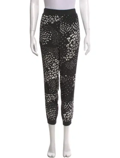 Pre-owned Tibi Silk Skinny Leg Pants In Black