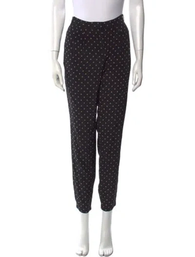 Pre-owned Tibi Silk Skinny Leg Pants W/ Tags In Black