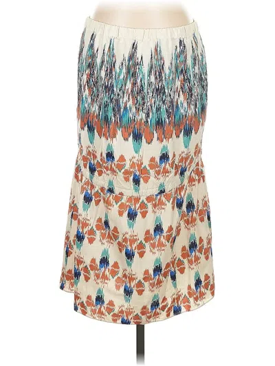 Pre-owned Tibi Silk Skirt In Blue