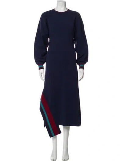 Pre-owned Tibi Silk Skirt Set In Blue