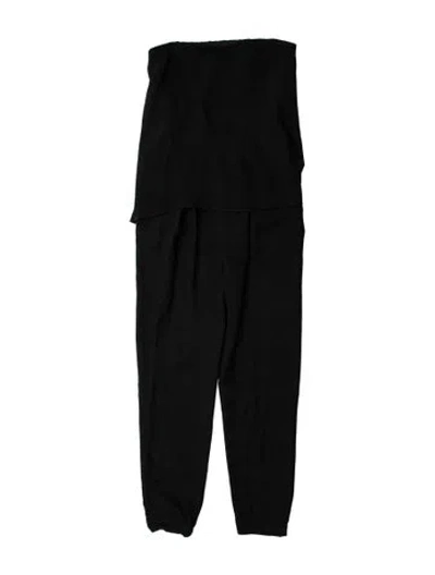 Pre-owned Tibi Silk Strapless Jumpsuit In Multi