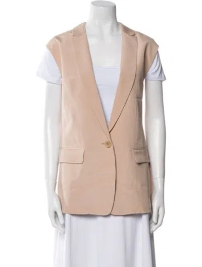 Pre-owned Tibi Silk Vest In Pink