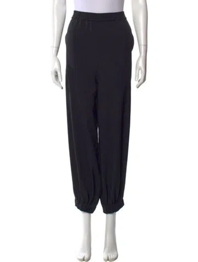 Pre-owned Tibi Skinny Leg Pants In Black