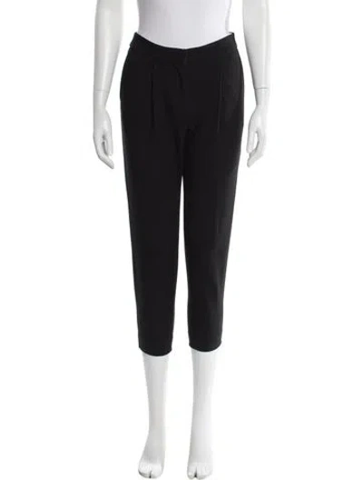 Pre-owned Tibi Skinny Leg Pants In Black