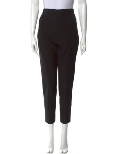 Pre-owned Tibi Skinny Leg Pants In Black