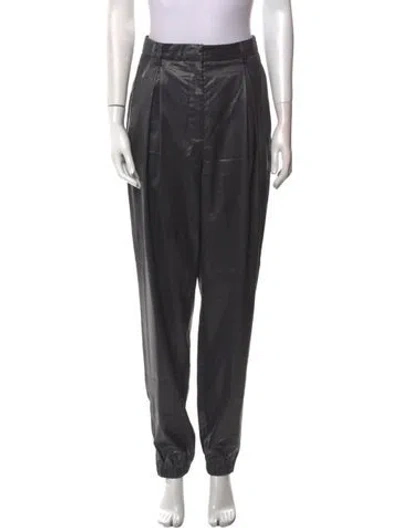 Pre-owned Tibi Skinny Leg Pants In Black