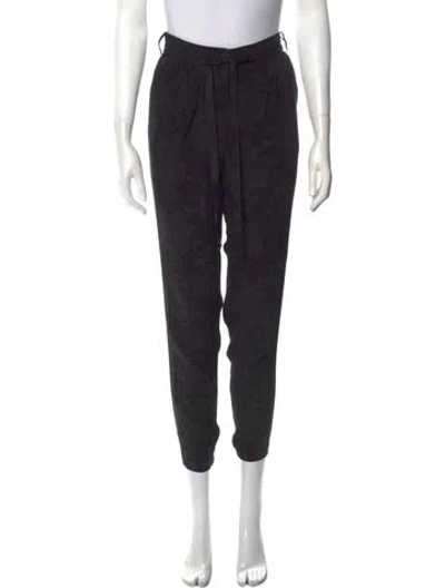 Pre-owned Tibi Skinny Leg Pants In Black