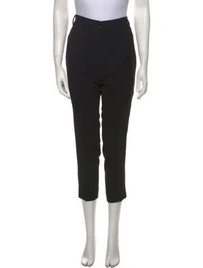 Pre-owned Tibi Skinny Leg Pants In Black